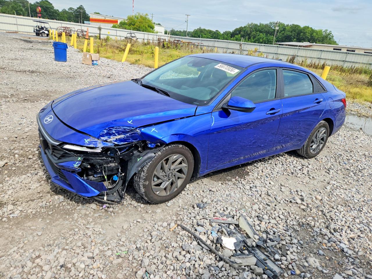 2024 Hyundai Elantra SEL, VIN KMHLM4DG5RU774326 — Front end