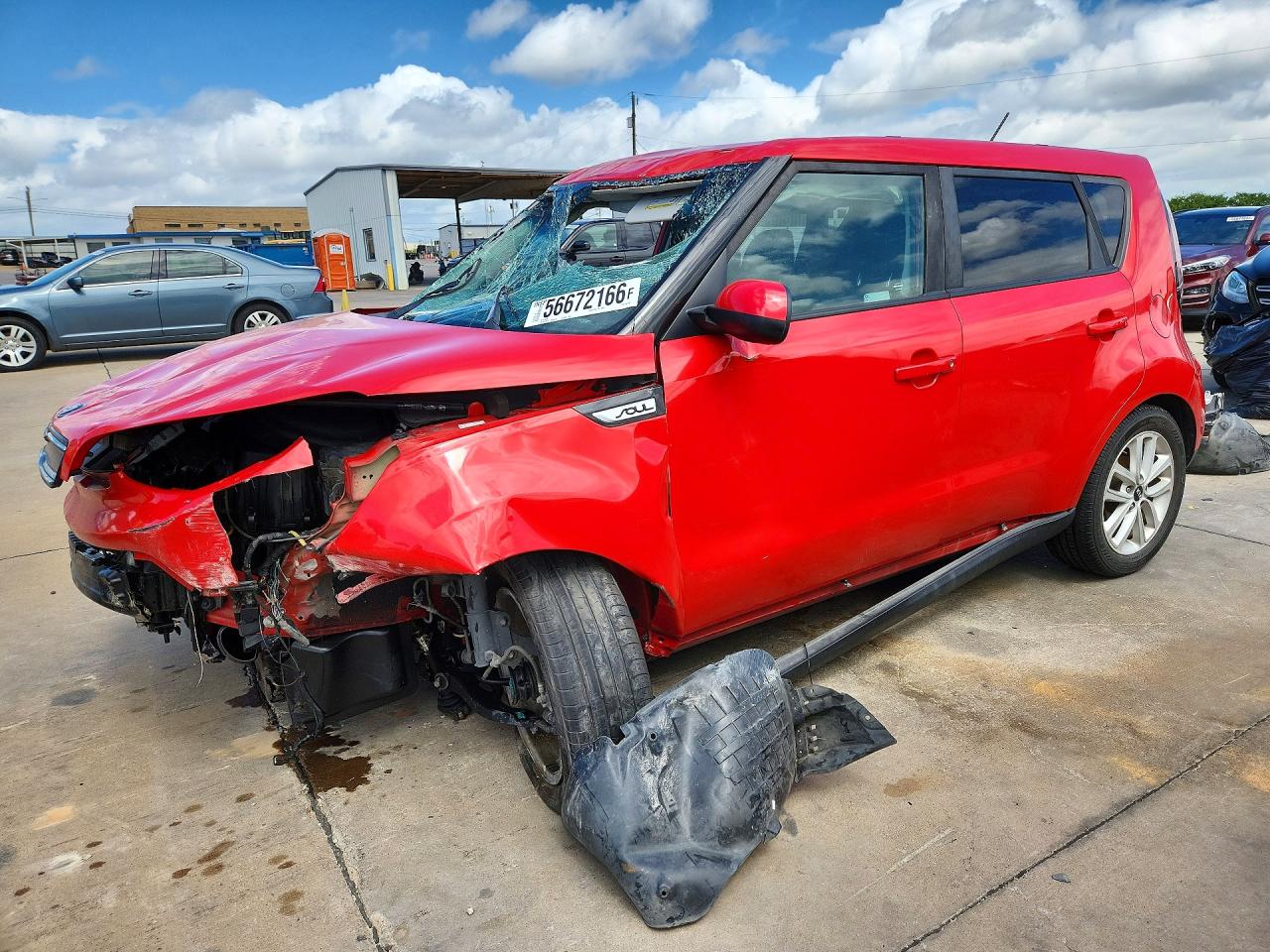 2019 Kia Soul +, VIN KNDJP3A55K7667250 — Rollover