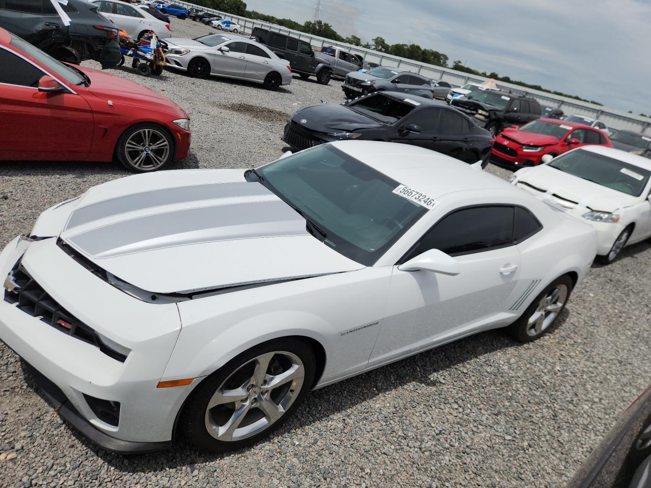 2012 Chevrolet Camaro 1LT, VIN 2G1FB1E33C9139832 — Front end