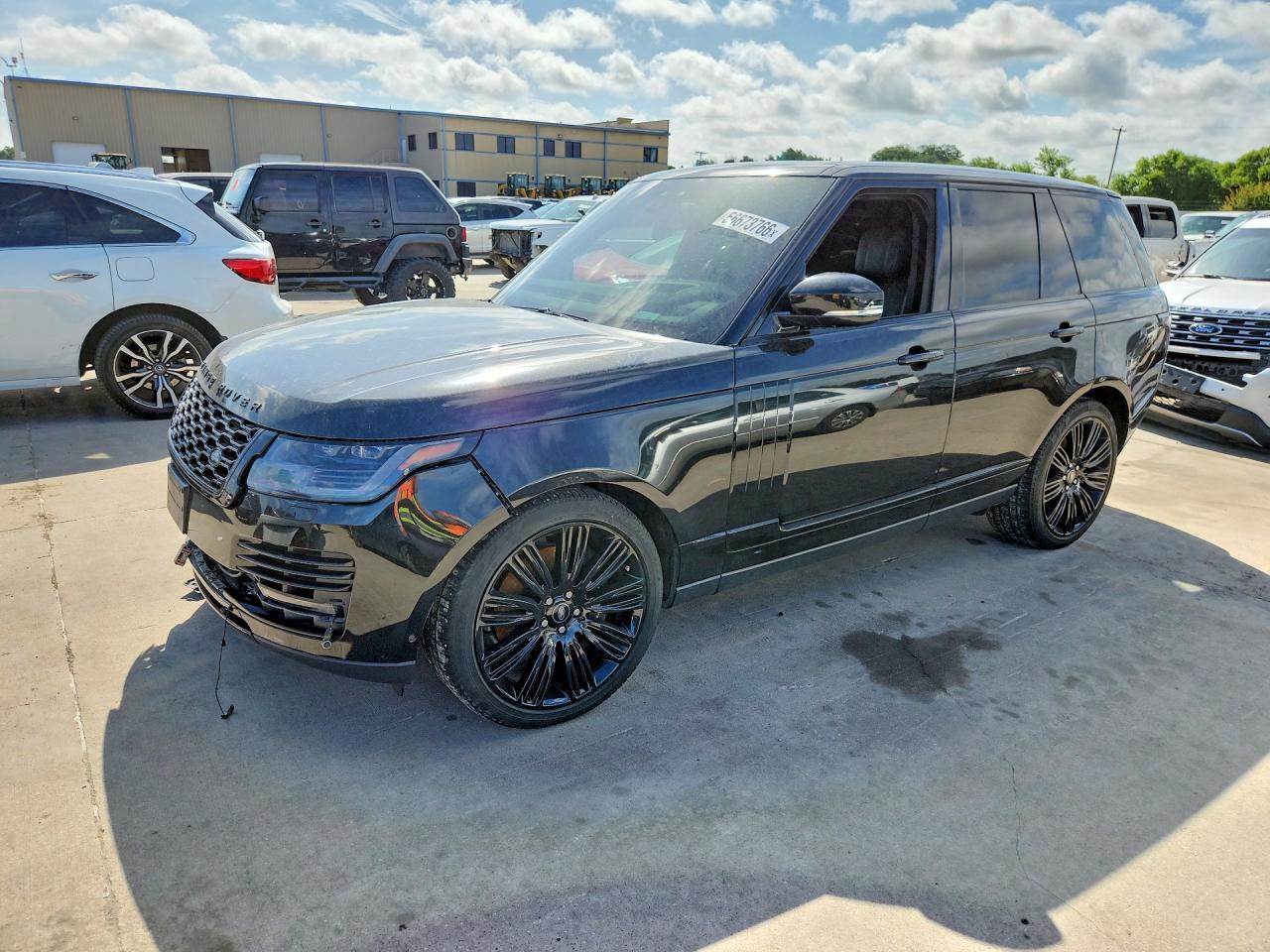 2021 Land Rover Range Rover Westminster, VIN SALGS2RU6MA438024 — Front end