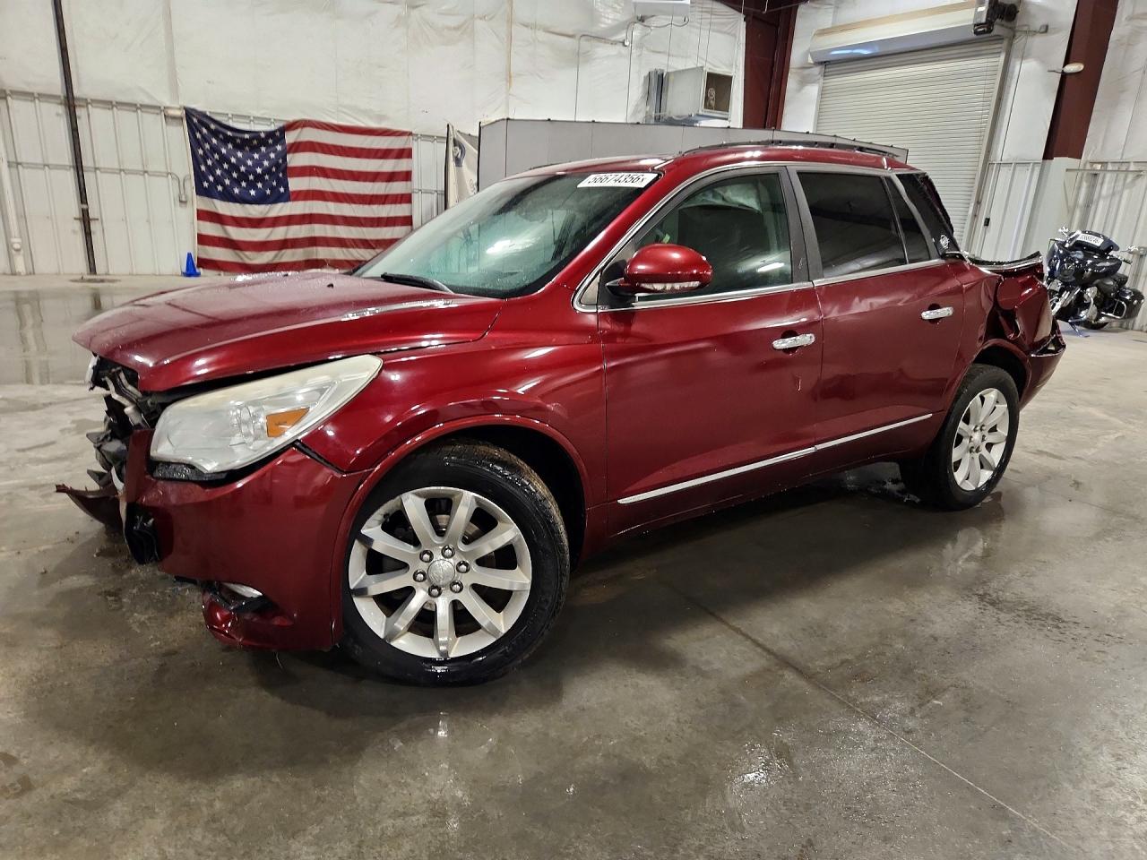 2015 Buick Enclave Premium, VIN 5GAKVCKD6FJ316874 — Rollover