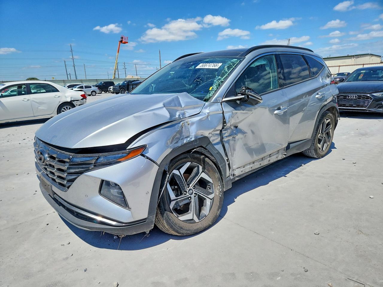 2023 Hyundai Tucson Limited, VIN 5NMJE3AE5PH164811 — Бок