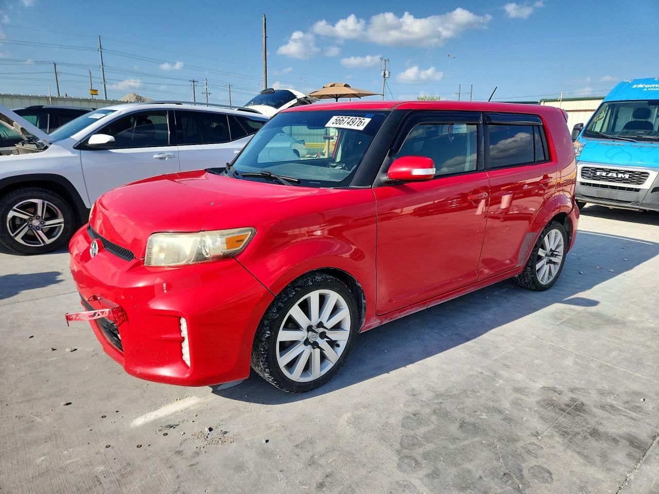 2014 Scion xB, VIN JTLZE4FE6EJ057473 — Rear end