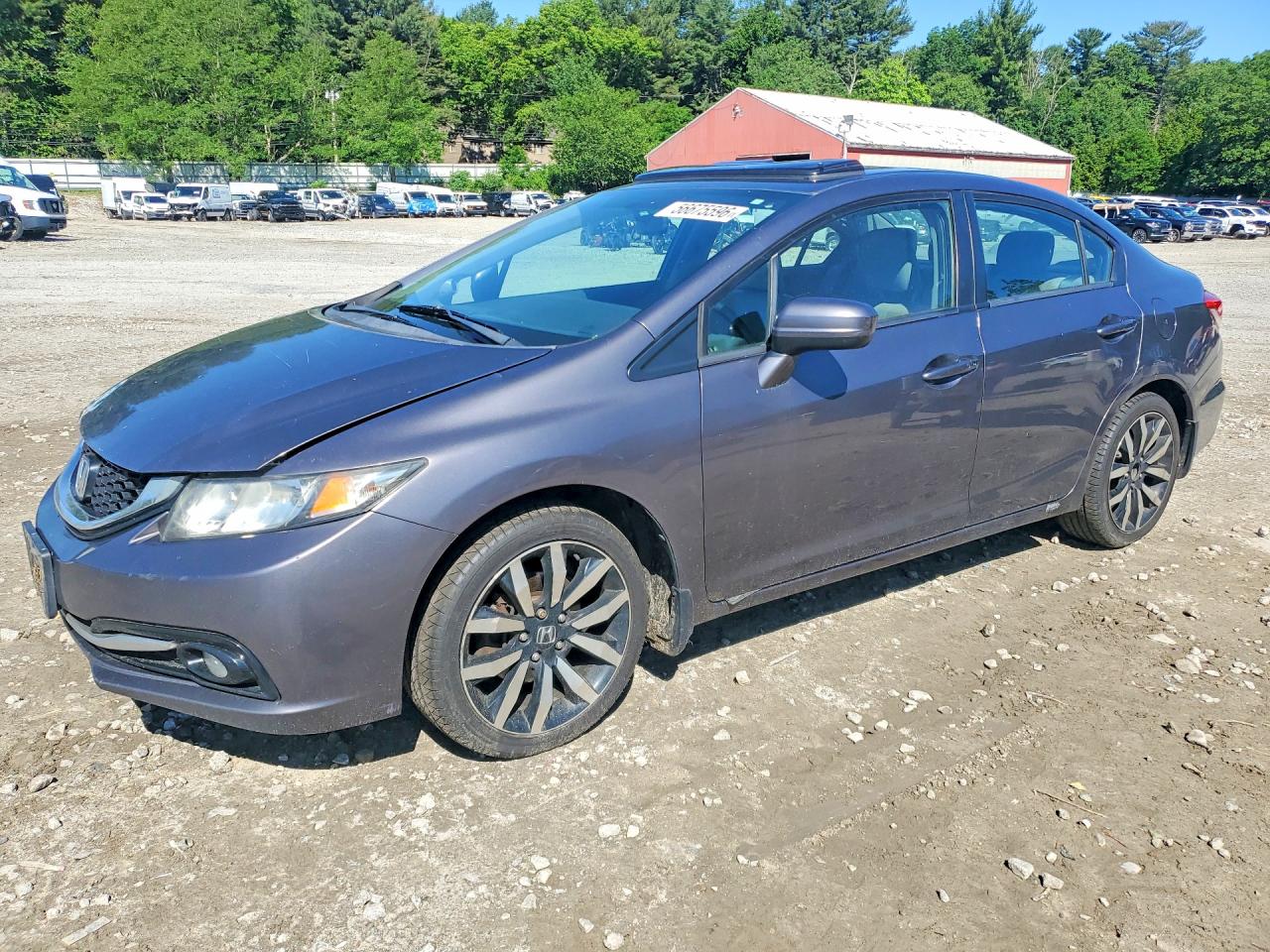 2015 Honda Civic EX-L, VIN 19XFB2F99FE243327 — Minor dents and scratches