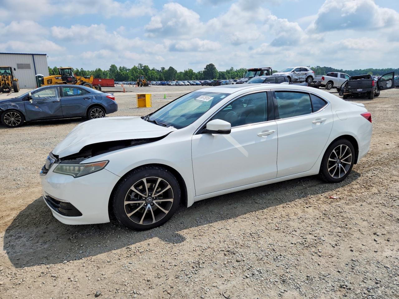 2017 Acura TLX V6 w/Technology Pkg, VIN 19UUB2F55HA000903 — Front end