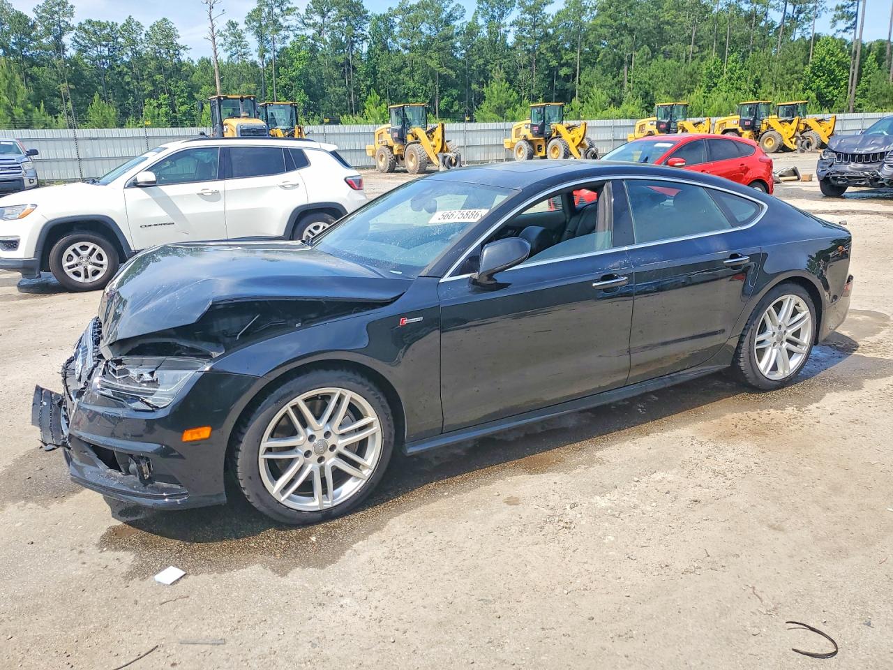 2016 Audi A7 Premium Plus, VIN WAUWGAFC2GN105131 — Front end