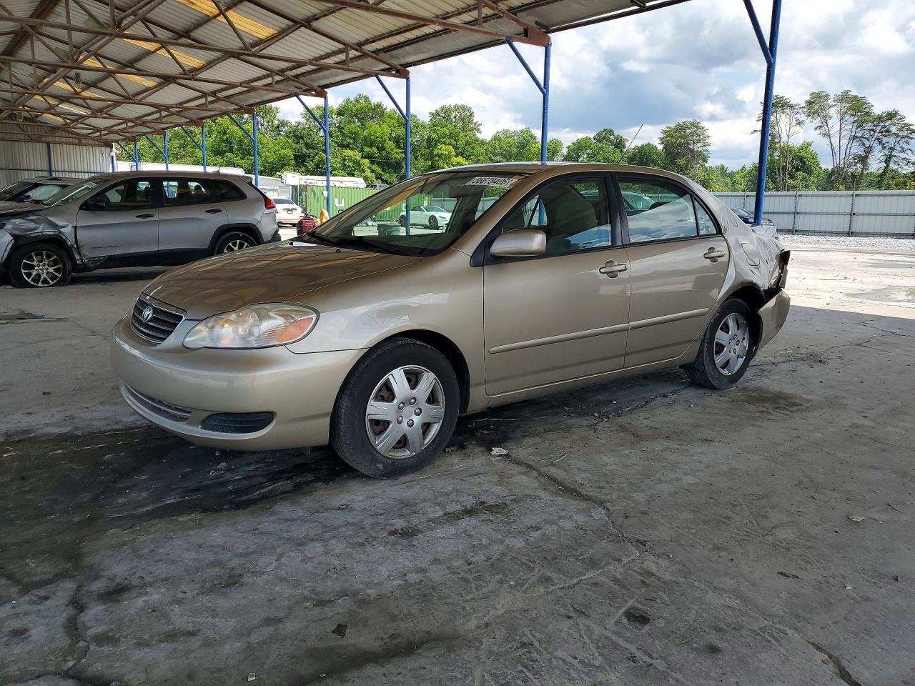 2008 Toyota Corolla LE, VIN 1NXBR32E88Z047091 — Rear end