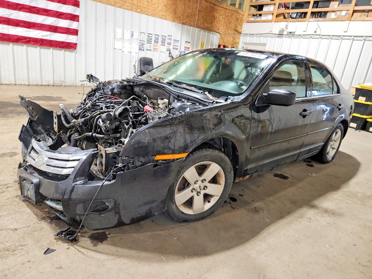 2009 Ford Fusion SE, VIN 3FAHP07Z39R215006 — Перед