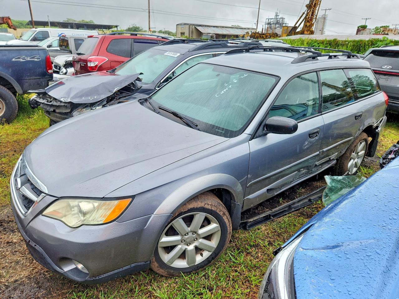 2009 Subaru Outback Special Edition, VIN 4S4BP61C597347999 — Бок