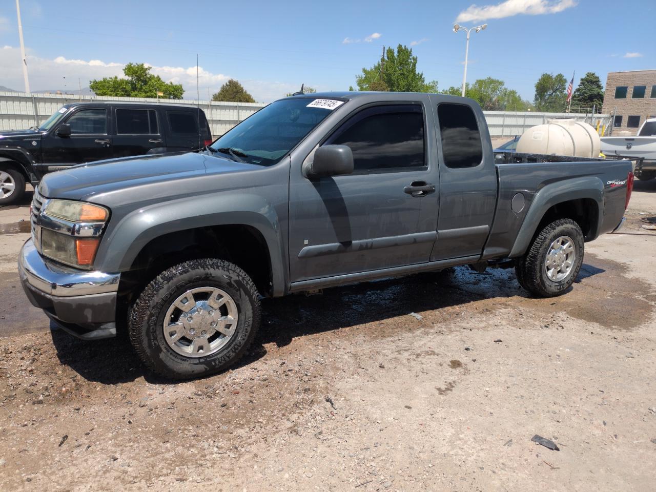 2008 GMC Canyon SLE1, VIN 1GTDT19E088123694 — Front end