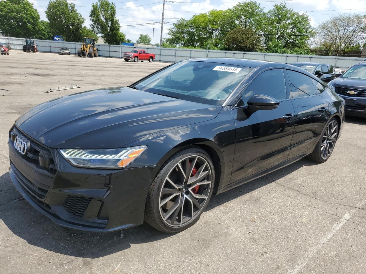2020 Audi S7 Prestige, VIN WAUSFAF22LN031129 — Днище