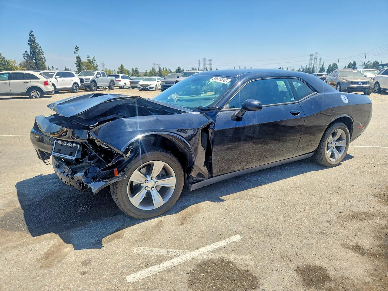 2015 Dodge Challenger SXT, VIN 2C3CDZAGXFH783662 — Front end
