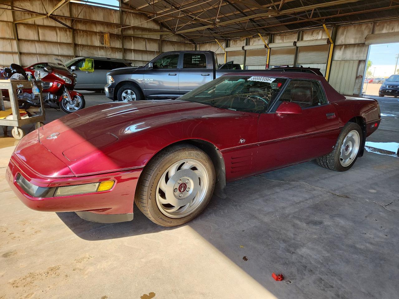 1993 Chevrolet Corvette, VIN 1G1YY33P8P5110273 — Normal wear