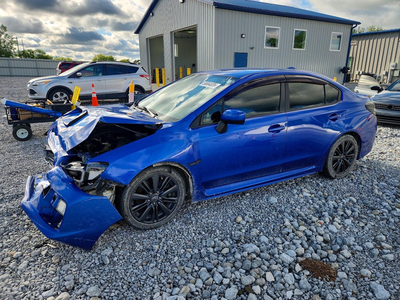 2016 Subaru WRX, VIN JF1VA1B61G9828371 — Front end