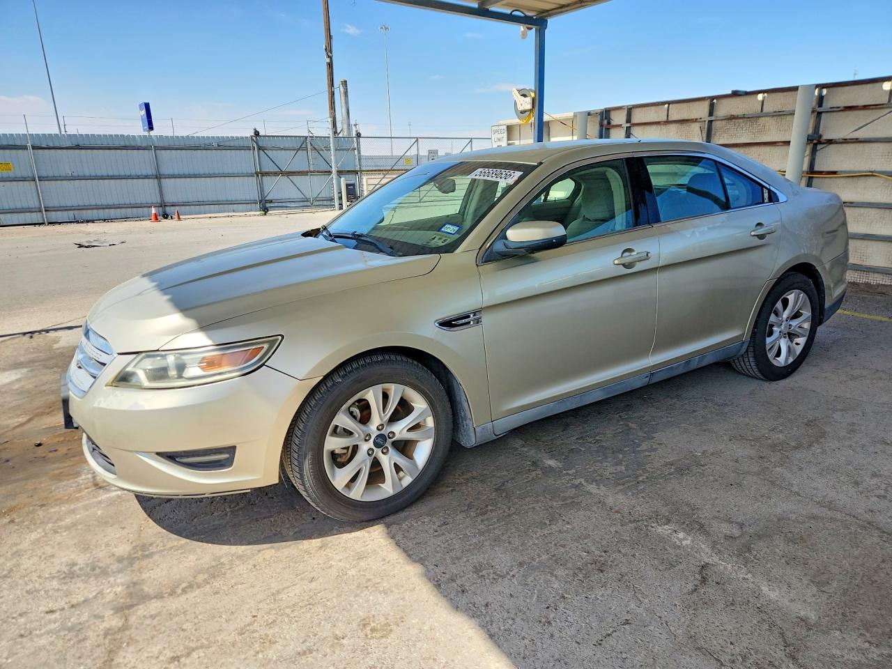 2010 Ford Taurus SEL, VIN 1FAHP2EWXAG169447 — Hail