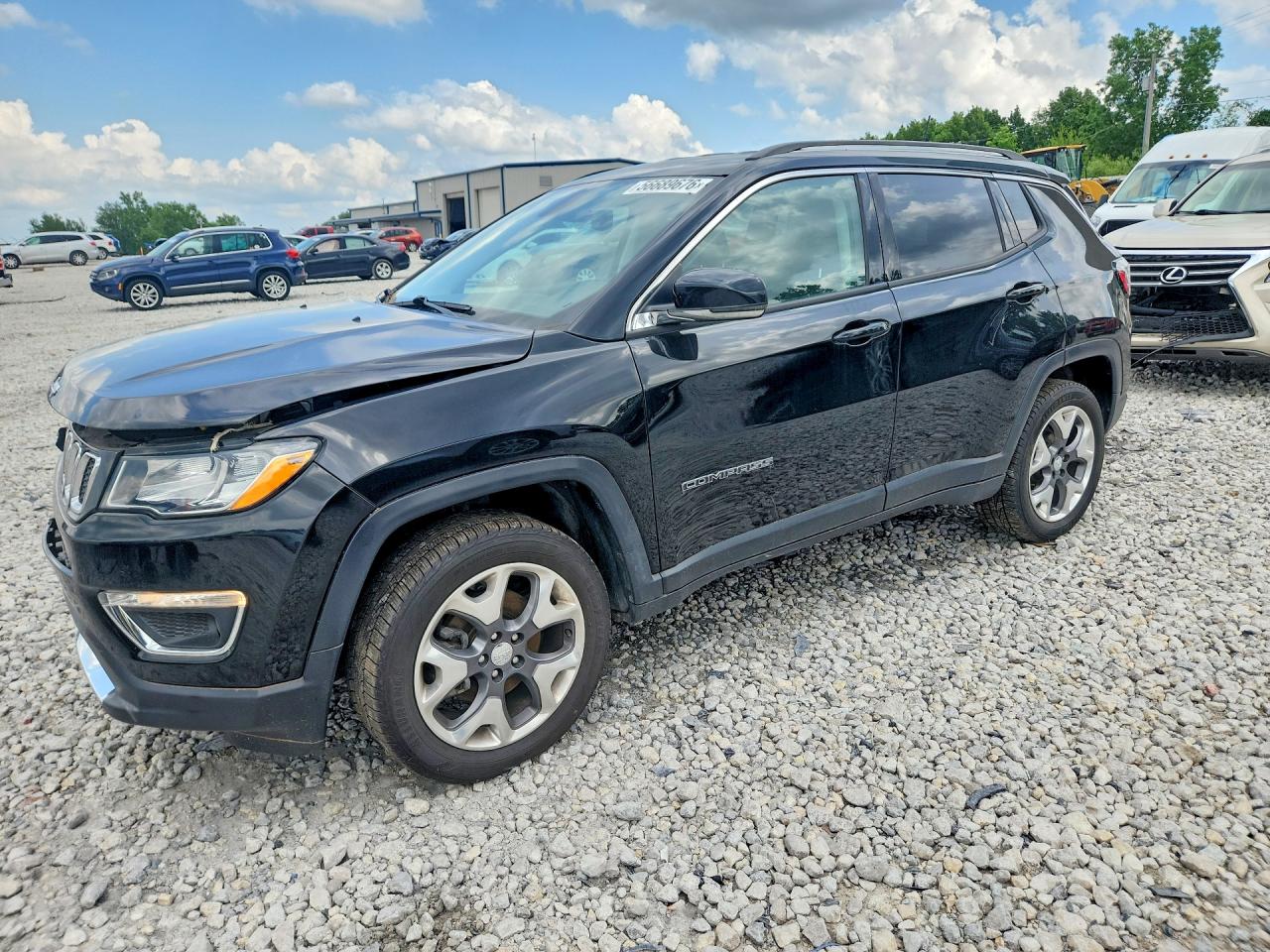 2020 Jeep Compass Limited, VIN 3C4NJDCB6LT222234 — Front end