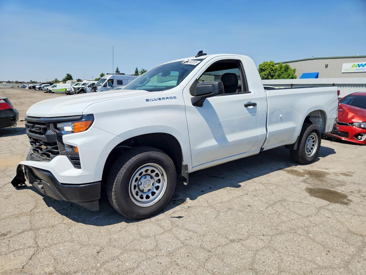 2026 Chevrolet Silverado 1500 Work Truck, VIN 3GCNAAEDXTG111496 — Front end