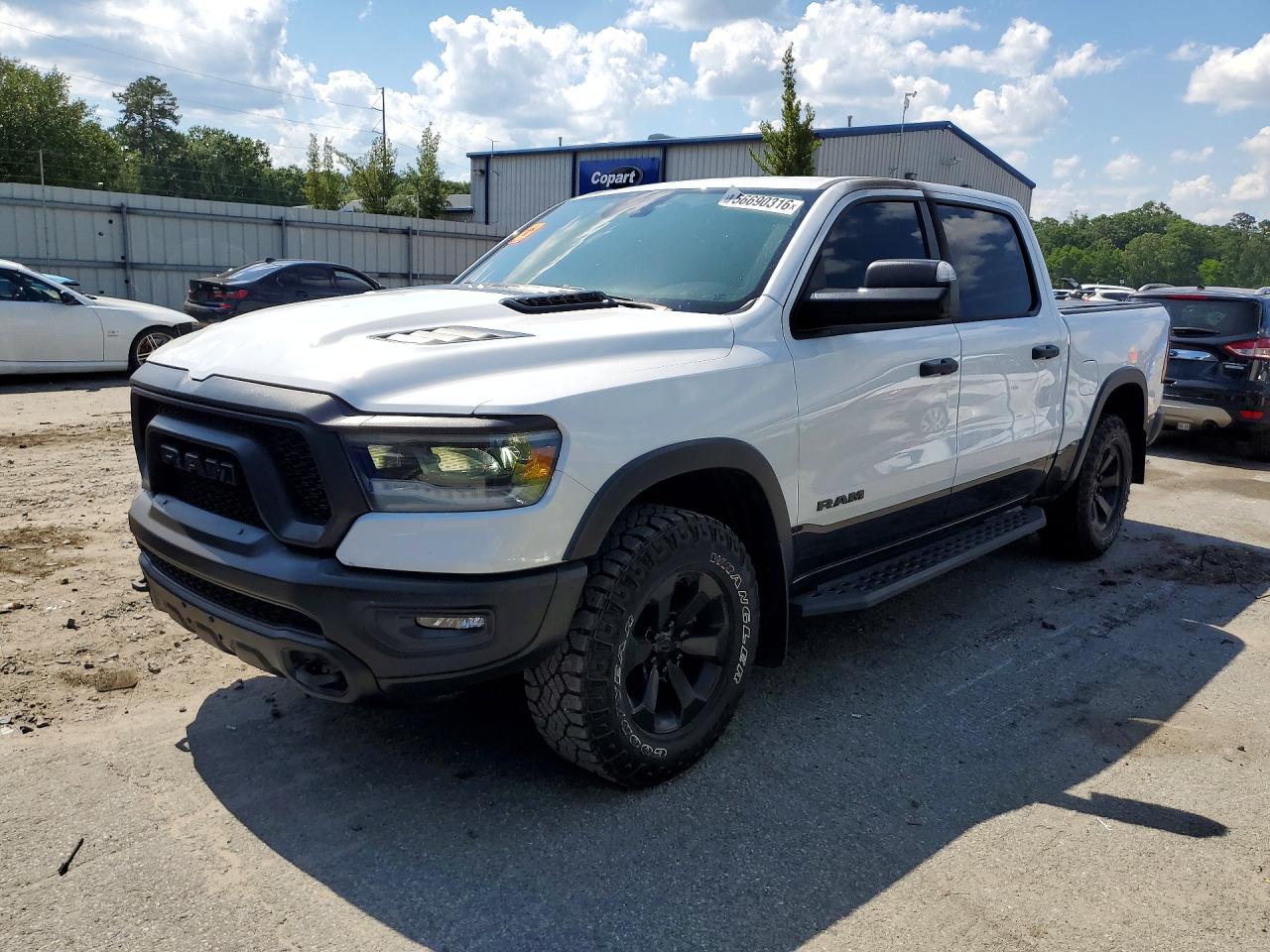 2024 Ram 1500 Rebel, VIN 1C6SRFLT3RN207870 — Interior fire