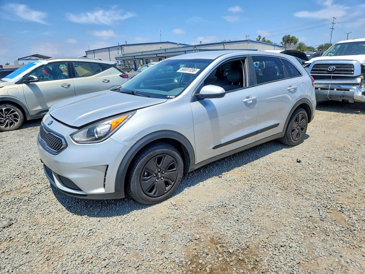 2018 Kia Niro LX, VIN KNDCB3LC3J5206660 — Rear end