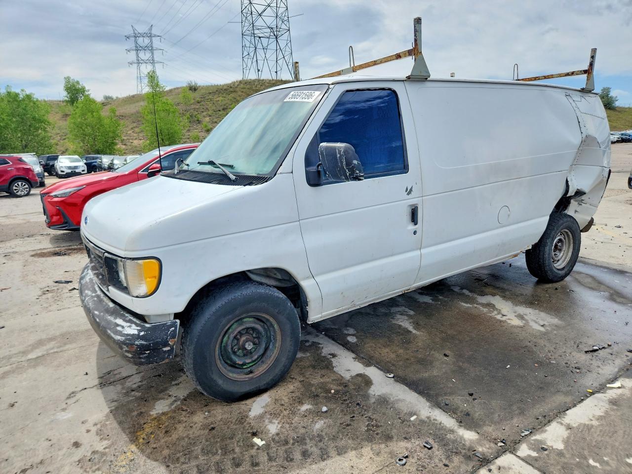 1995 Ford Econoline Cargo, VIN 1FTEE14Y7SHC15523 — Rear end
