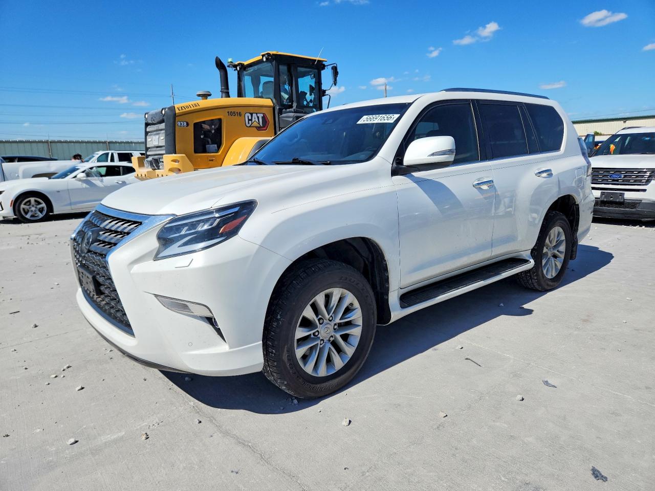 2021 Lexus GX 460 Premium, VIN JTJAM7BX6M5278192 — Днище