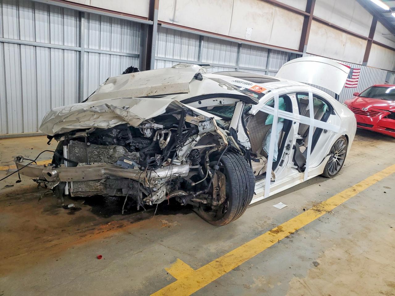 2020 Mercedes-Benz CLS 450, VIN W1K2J5KB9LA072367 — Rollover