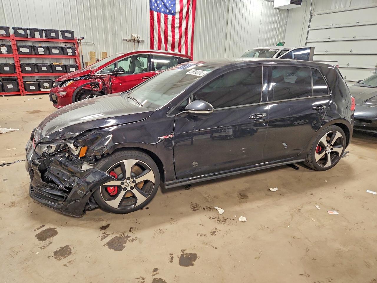 2016 Volkswagen Golf GTI S, VIN 3VW447AU4GM055541 — Front end