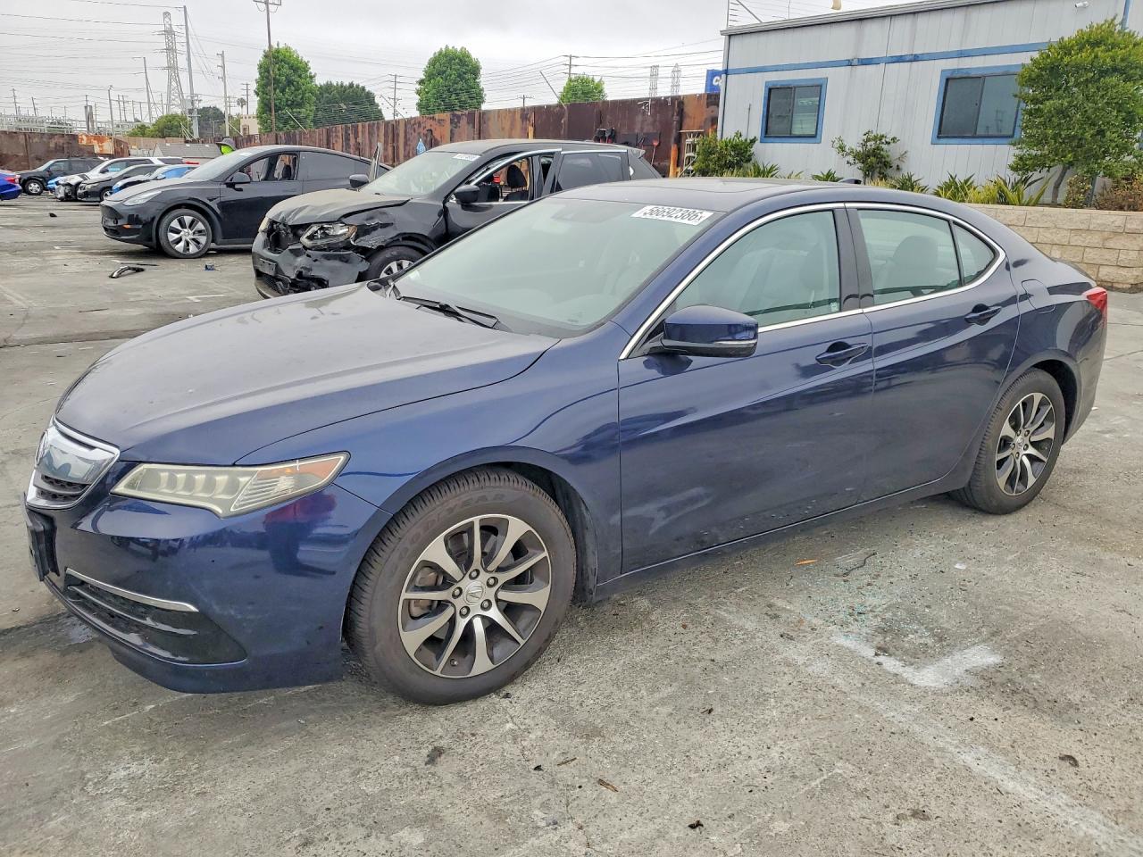 2015 Acura TLX Technology, VIN 19UUB1F50FA028731 — Undercarriage