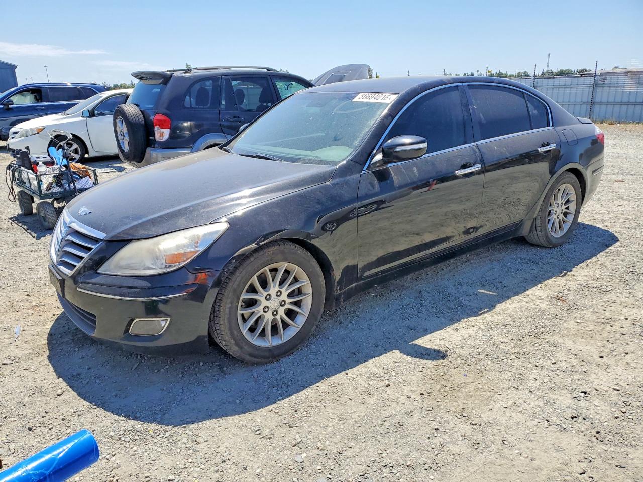 2011 Hyundai Genesis, VIN KMHGC4DEXBU145301 — Water / flood