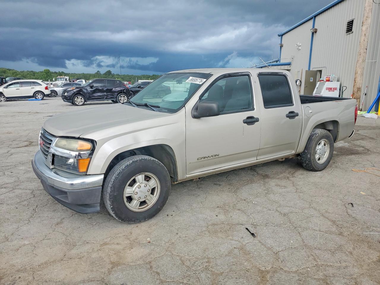 2004 GMC Canyon 1SB SLE Z85, VIN 1GTCS136848168022 — Бок