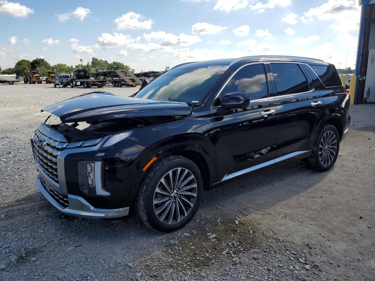 2024 Hyundai Palisade Calligraphy, VIN KM8R7DGE6RU698658 — Front end