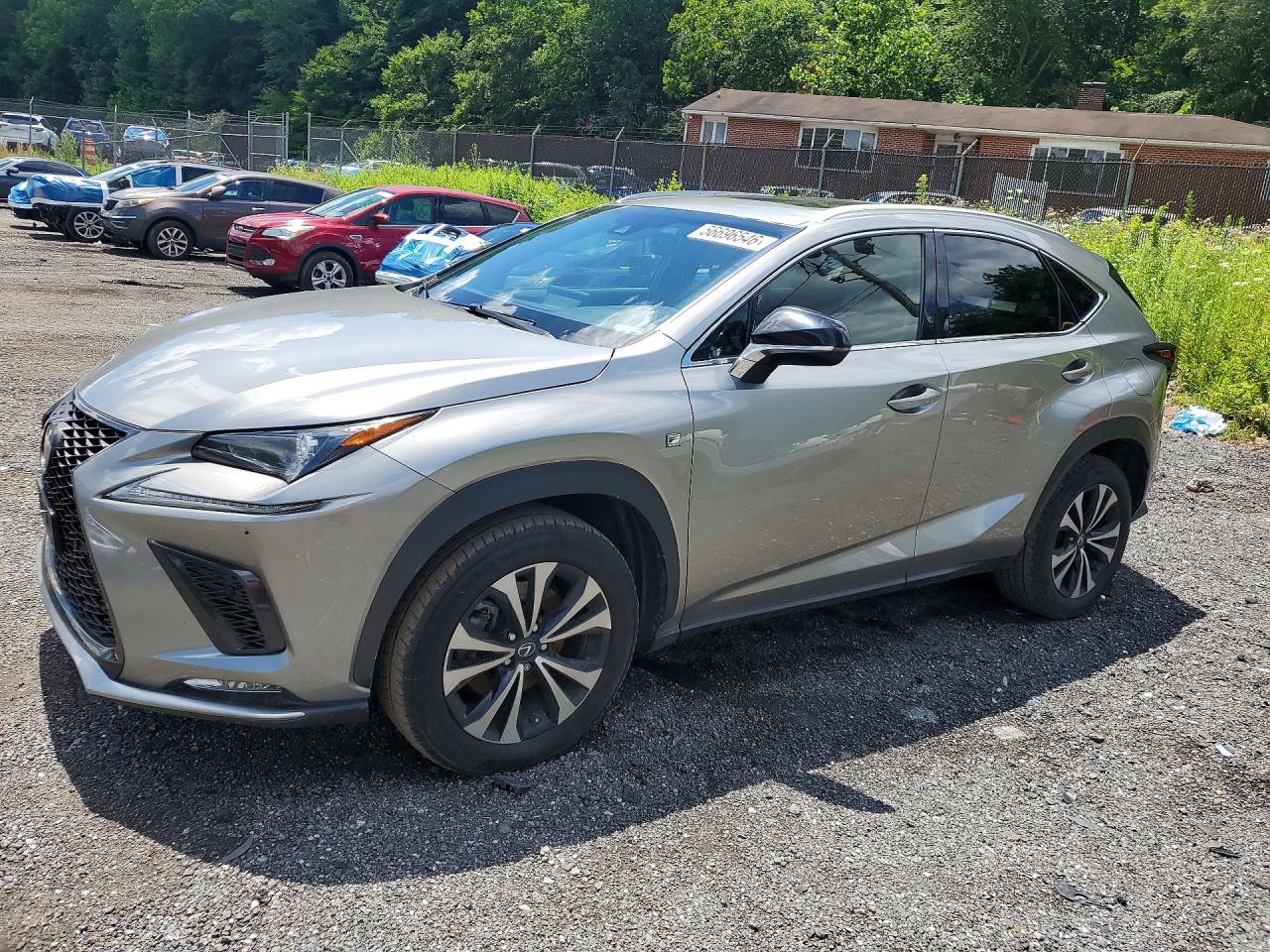 2018 Lexus NX 300 F Sport, VIN JTJBARBZ0J2156256 — Minor dents and scratches