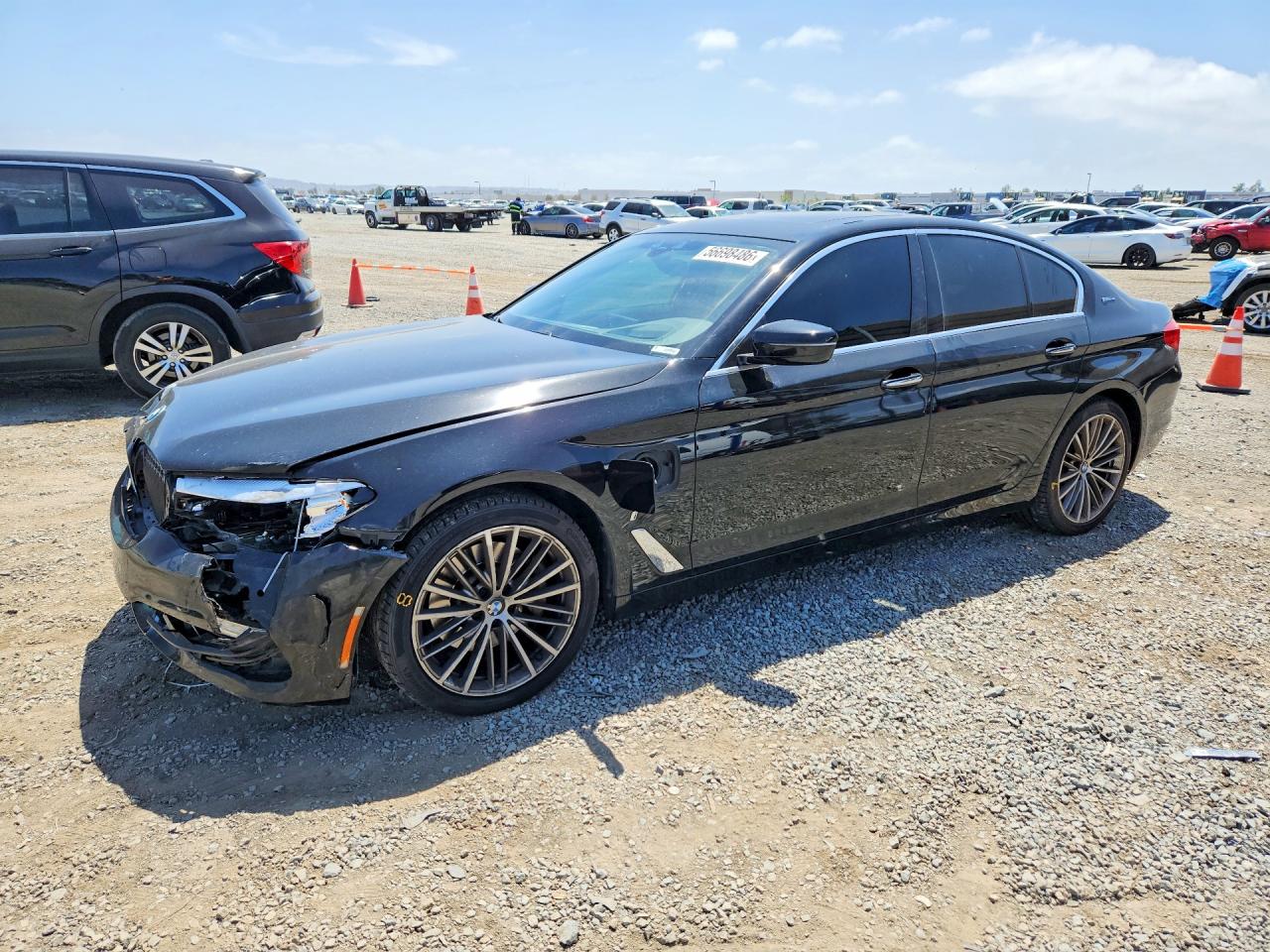 2018 BMW 5 Series 530e, VIN WBAJA9C58JB251302 — Front end