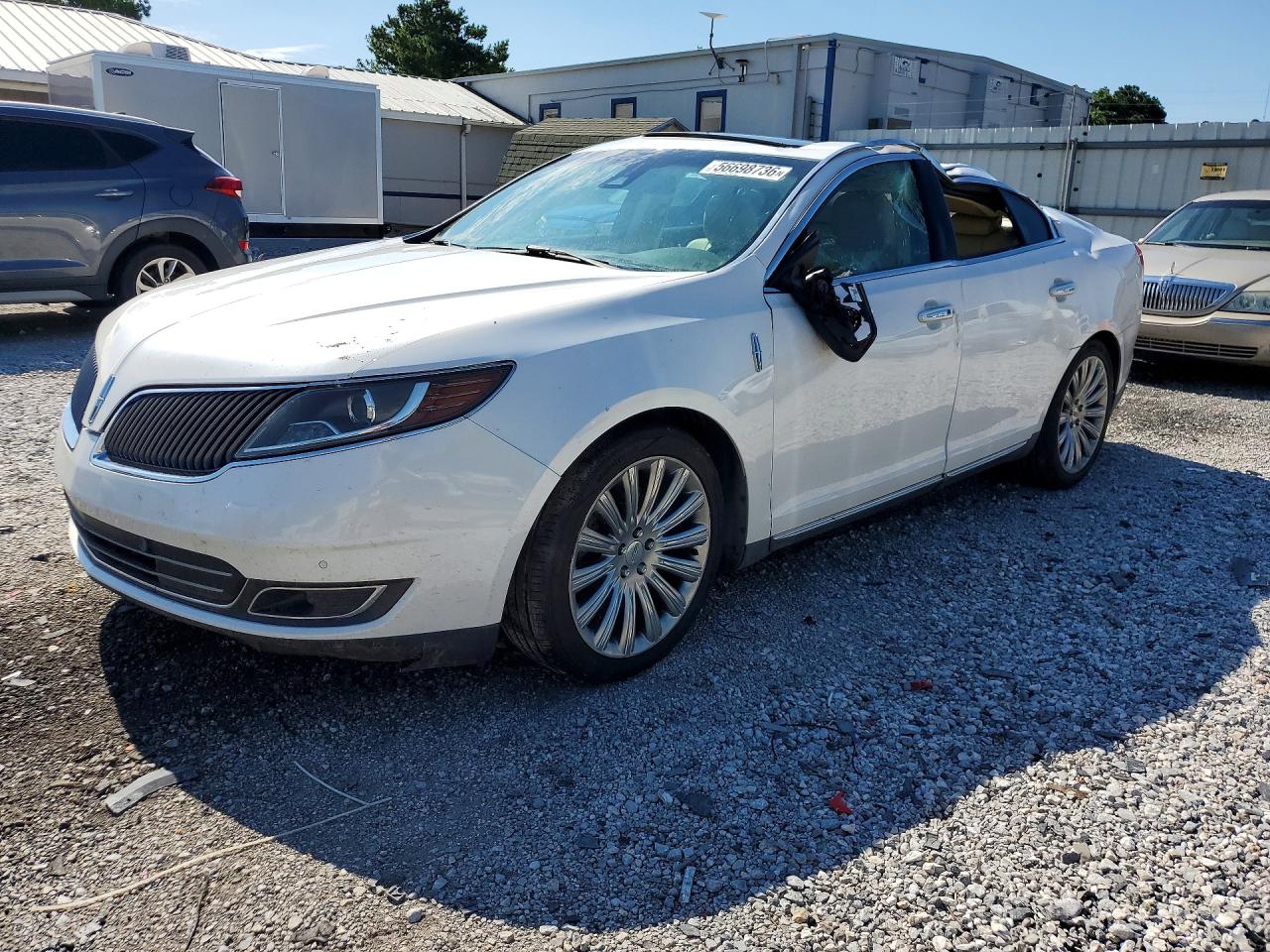 2016 Lincoln MKS, VIN 1LNHL9DKXGG602041 — Roof