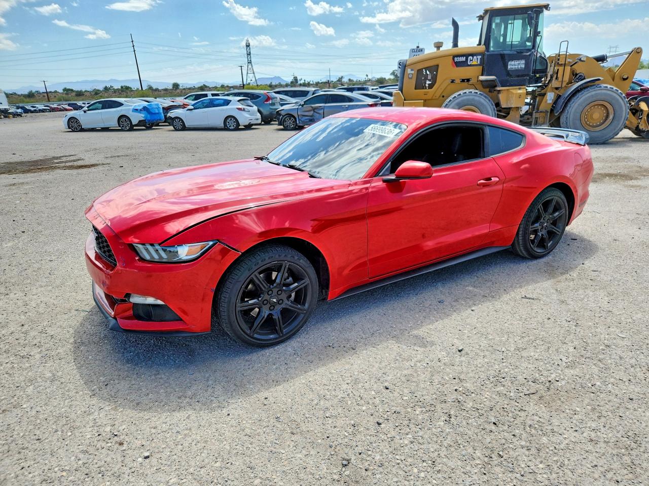 2015 Ford Mustang V6, VIN 1FA6P8AM4F5353140 — Front end