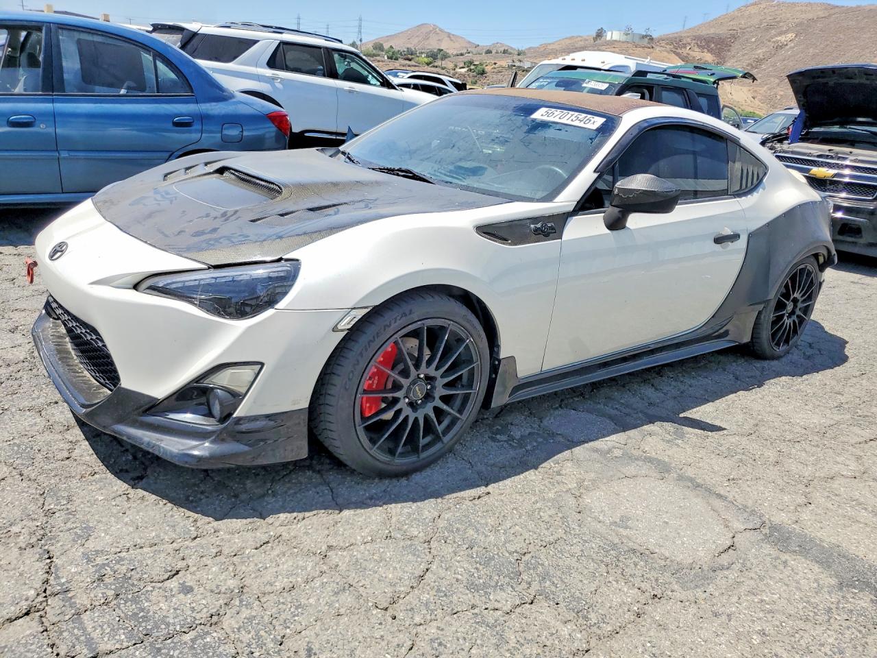 2013 Scion FR-S, VIN JF1ZNAA12D2729025 — Minor dents and scratches
