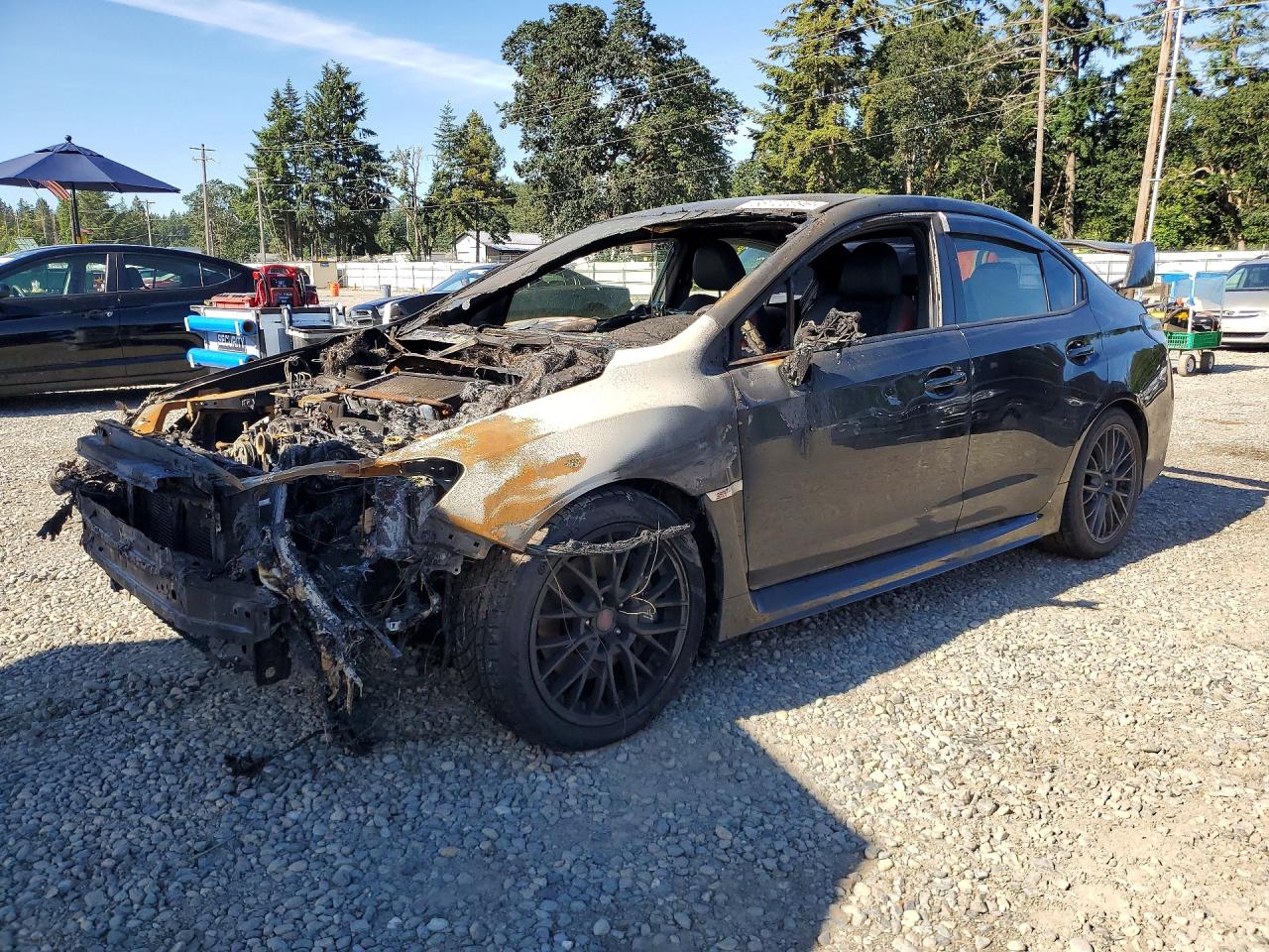 2016 Subaru WRX STI, VIN JF1VA2M60G9828736 — Burn