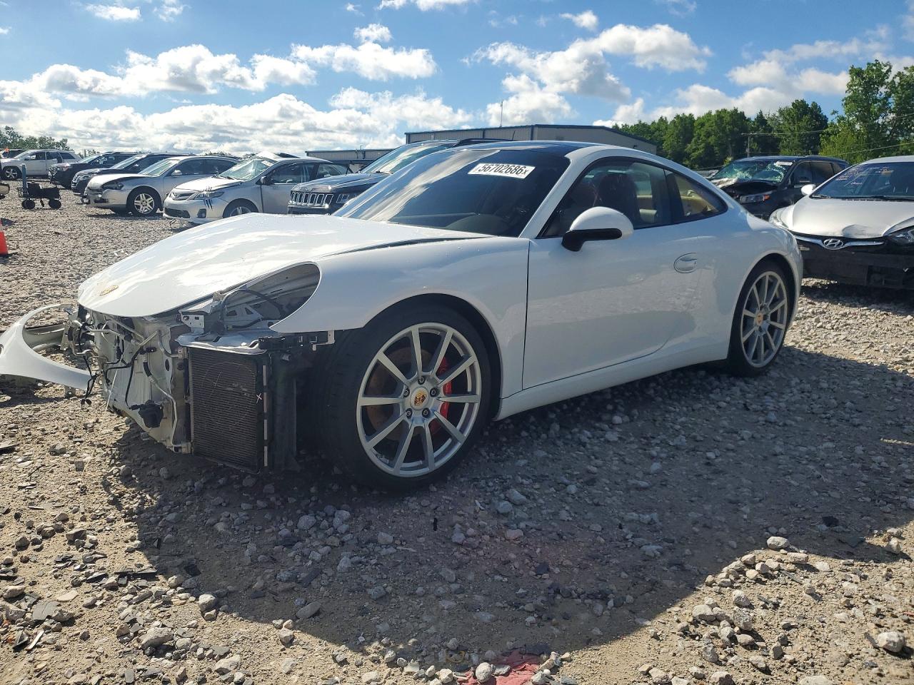 2013 Porsche 911 Carrera S, VIN WP0AB2A95DS122189 — Front end