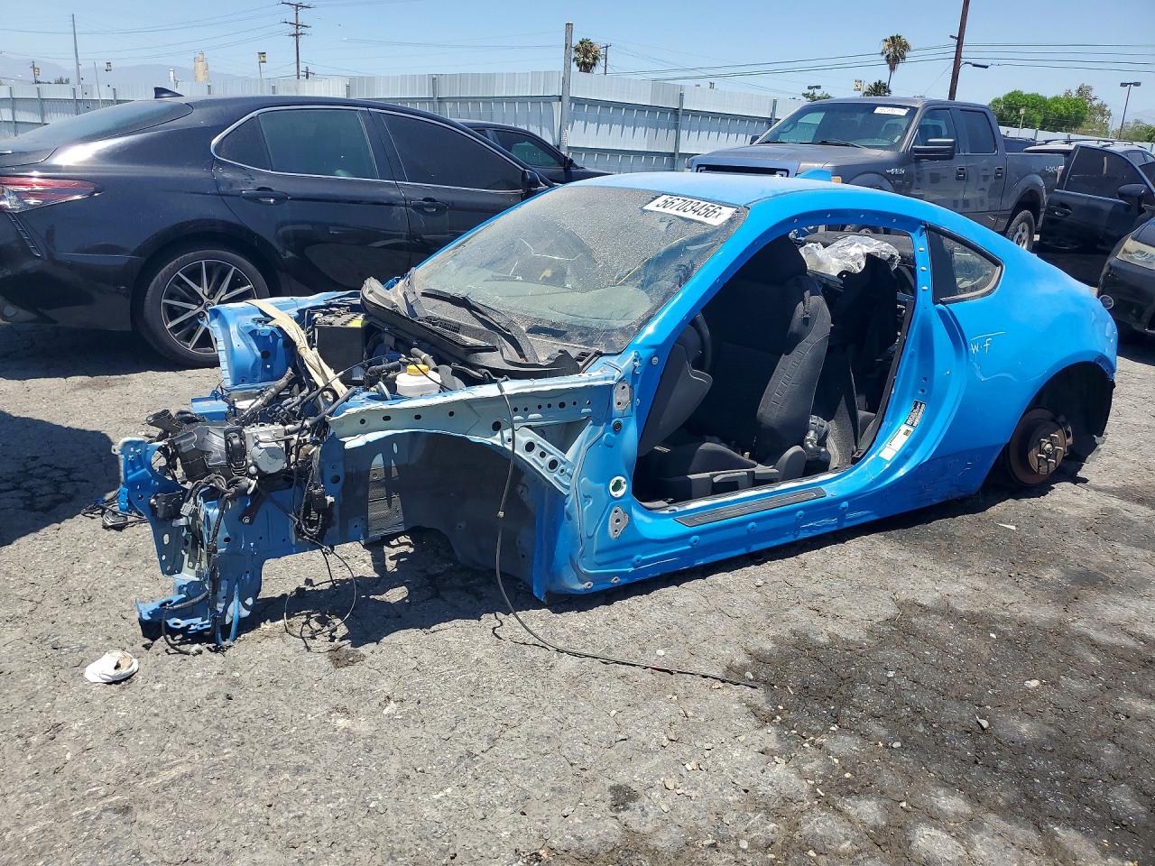 2022 Toyota 86, VIN JF1ZNBB13N9757297 — All over