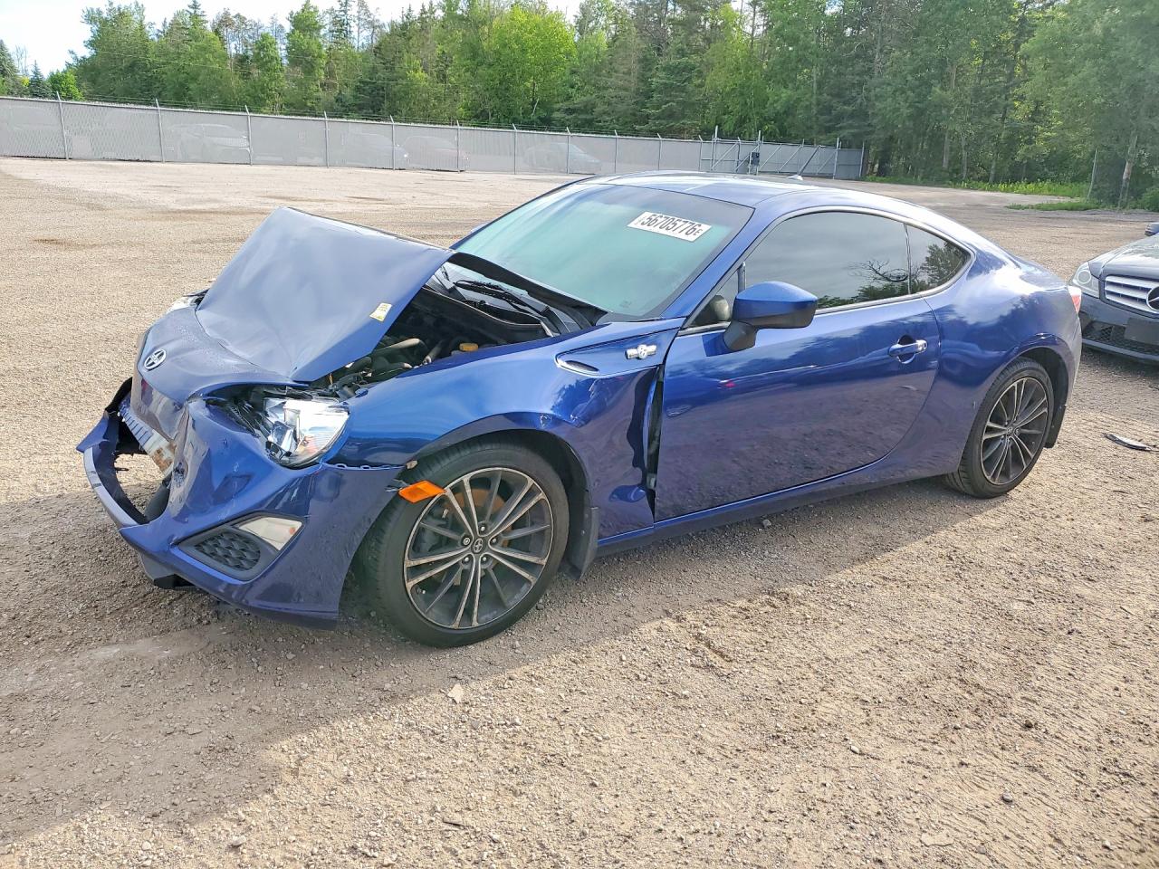 2013 Scion FR-S, VIN JF1ZNAA14D2723727 — Front end