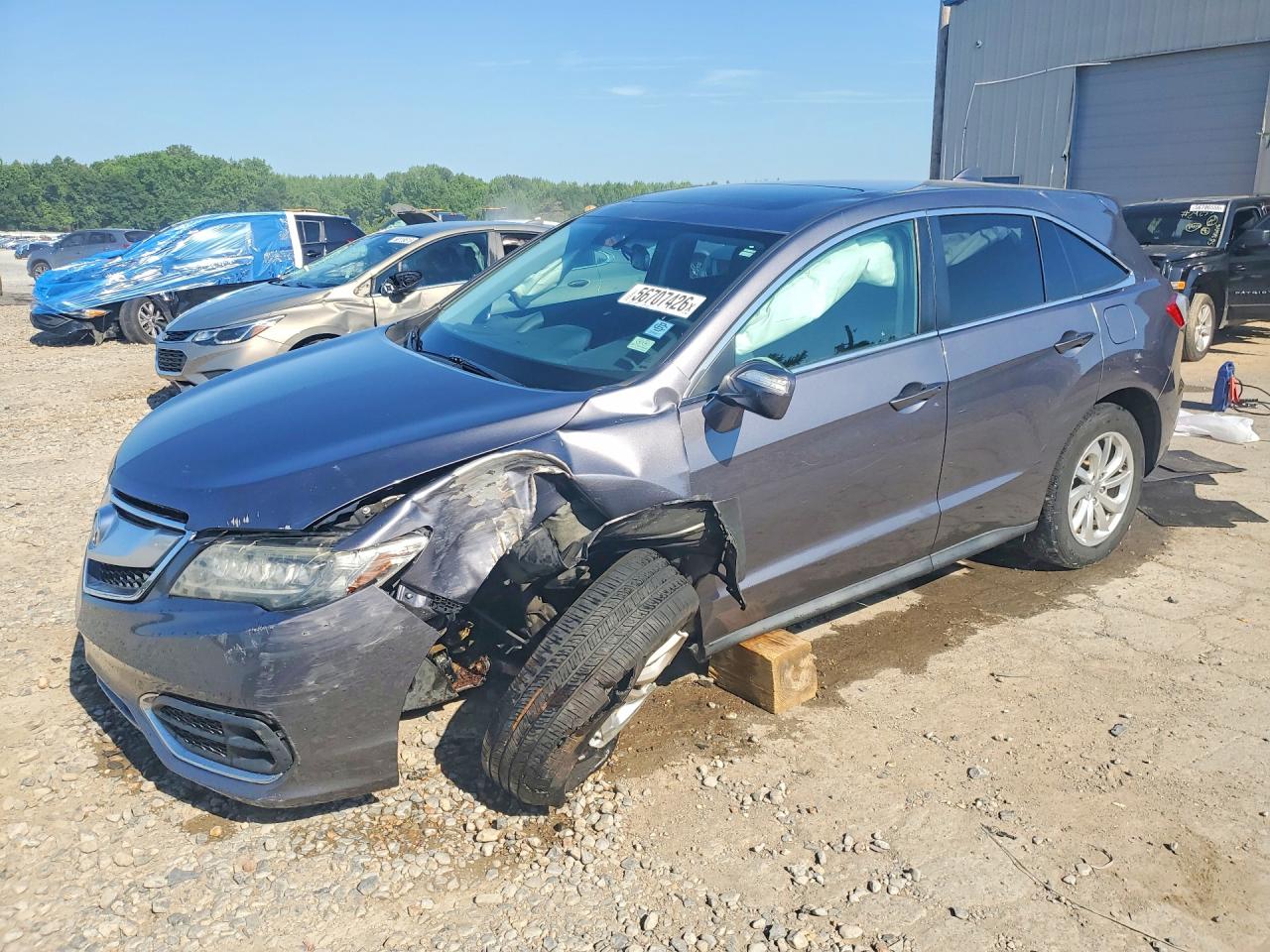 2018 Acura RDX, VIN 5J8TB3H3XJL011807 — Опрокидывание