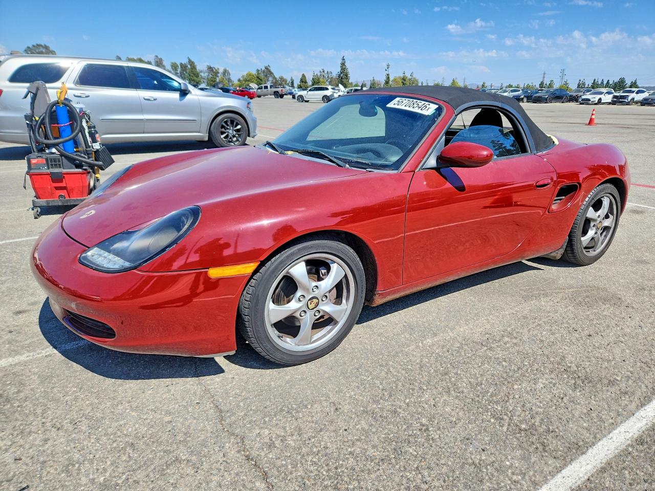 2001 Porsche Boxster, VIN WP0CA29861U625575 — Обычный износ