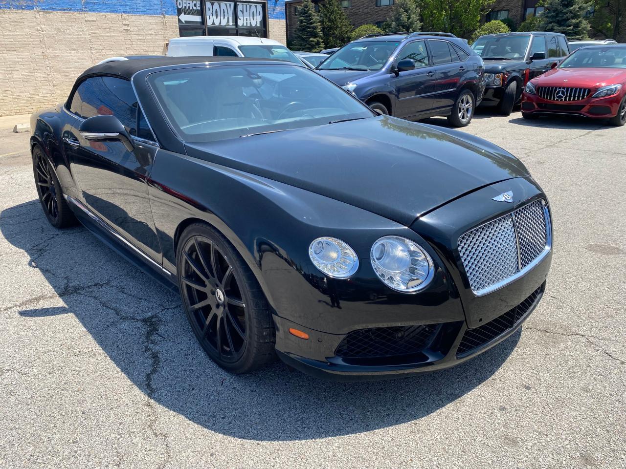 2014 Bentley Continental GT, VIN SCBGH3ZA6EC040290 — Мелкие вмятины и царапины
