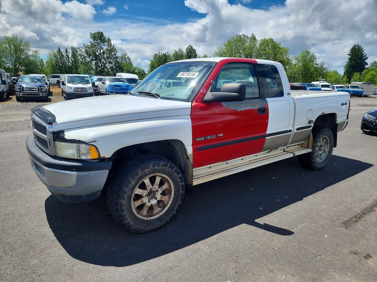 2000 Dodge 1500, VIN 3B7HF13Y0YG116881 — Мелкие вмятины и царапины