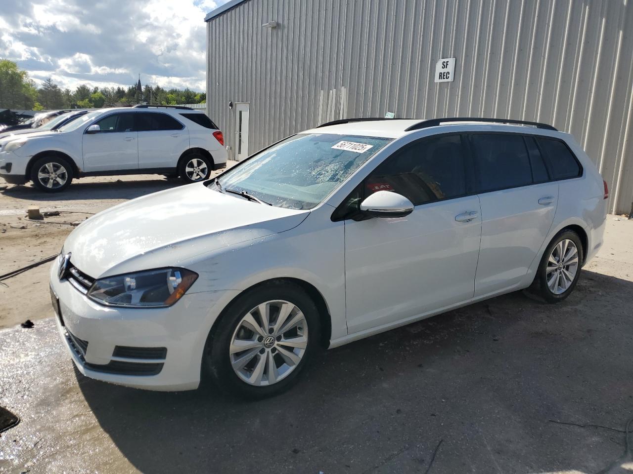 2017 Volkswagen Golf S, VIN 3VW017AU1HM522715 — Partial repair