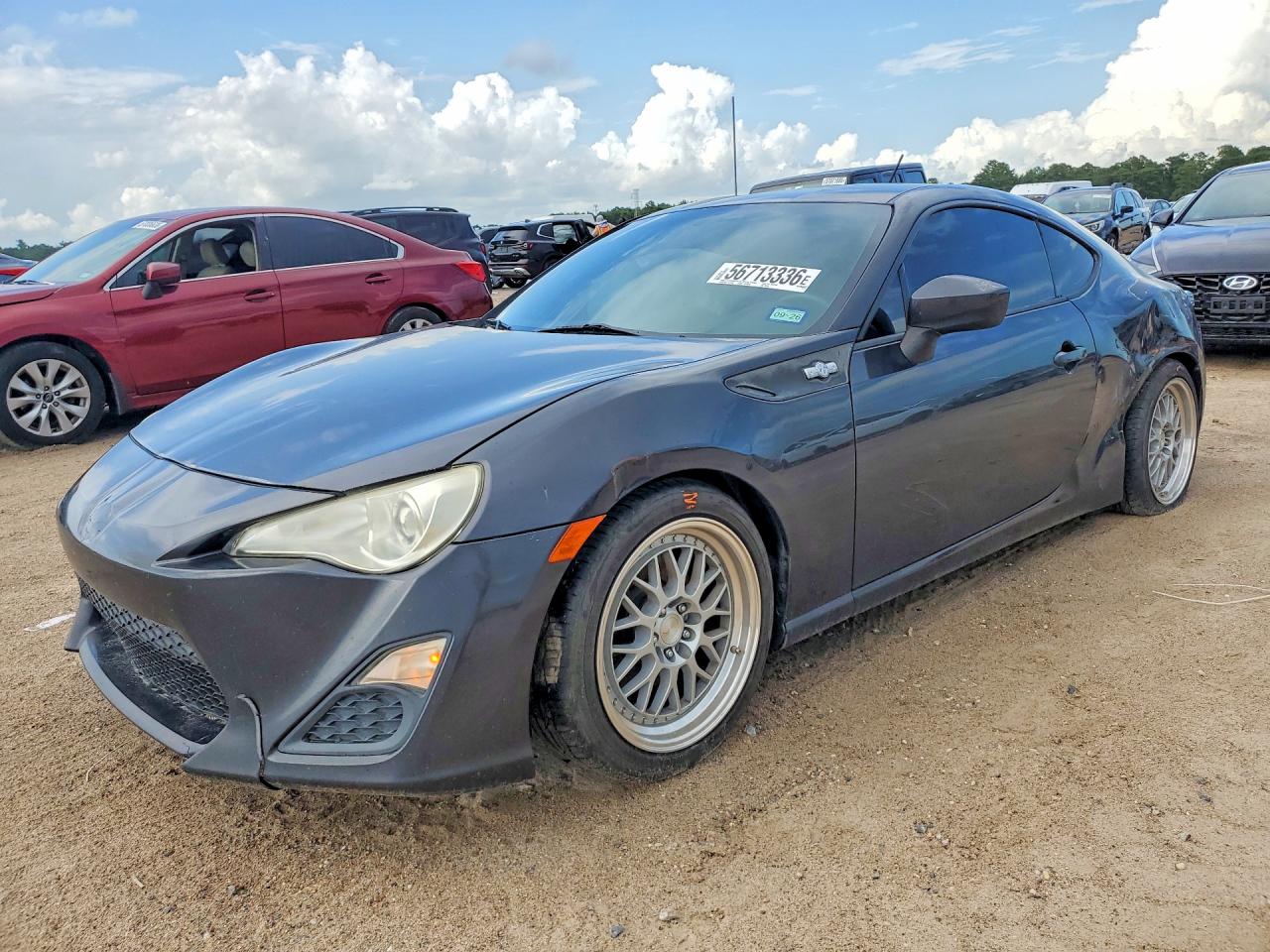 2013 Scion FR-S, VIN JF1ZNAA1XD2709766 — Rear end