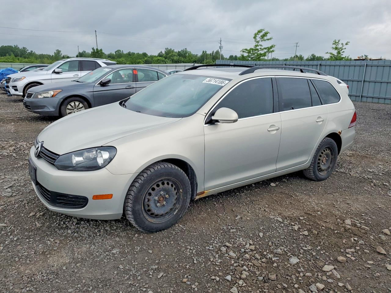 2011 Volkswagen Jetta S, VIN 3VWPX7AJ4BM606876 — Roof