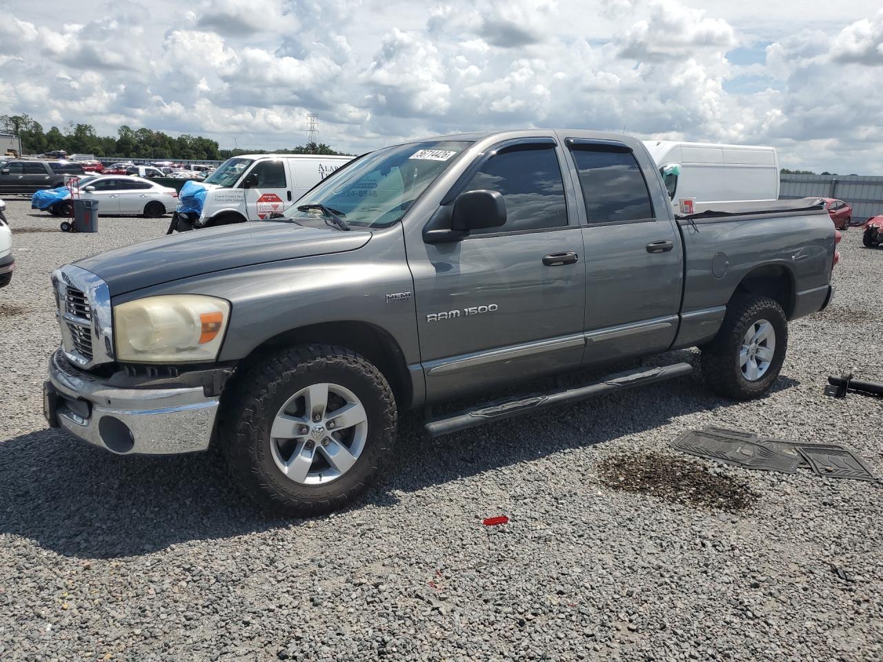 2007 Dodge 1500 SLT, VIN 1D7HA18297S114790 — Undercarriage