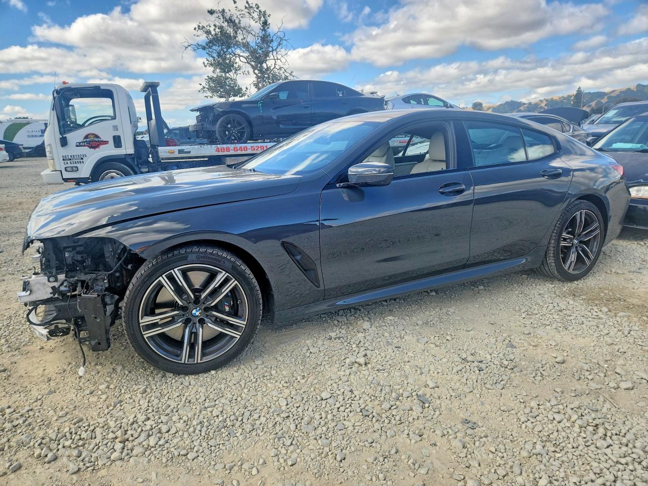 2023 BMW 8 Series 840i, VIN WBAGV4C05PCM39929 — Front end