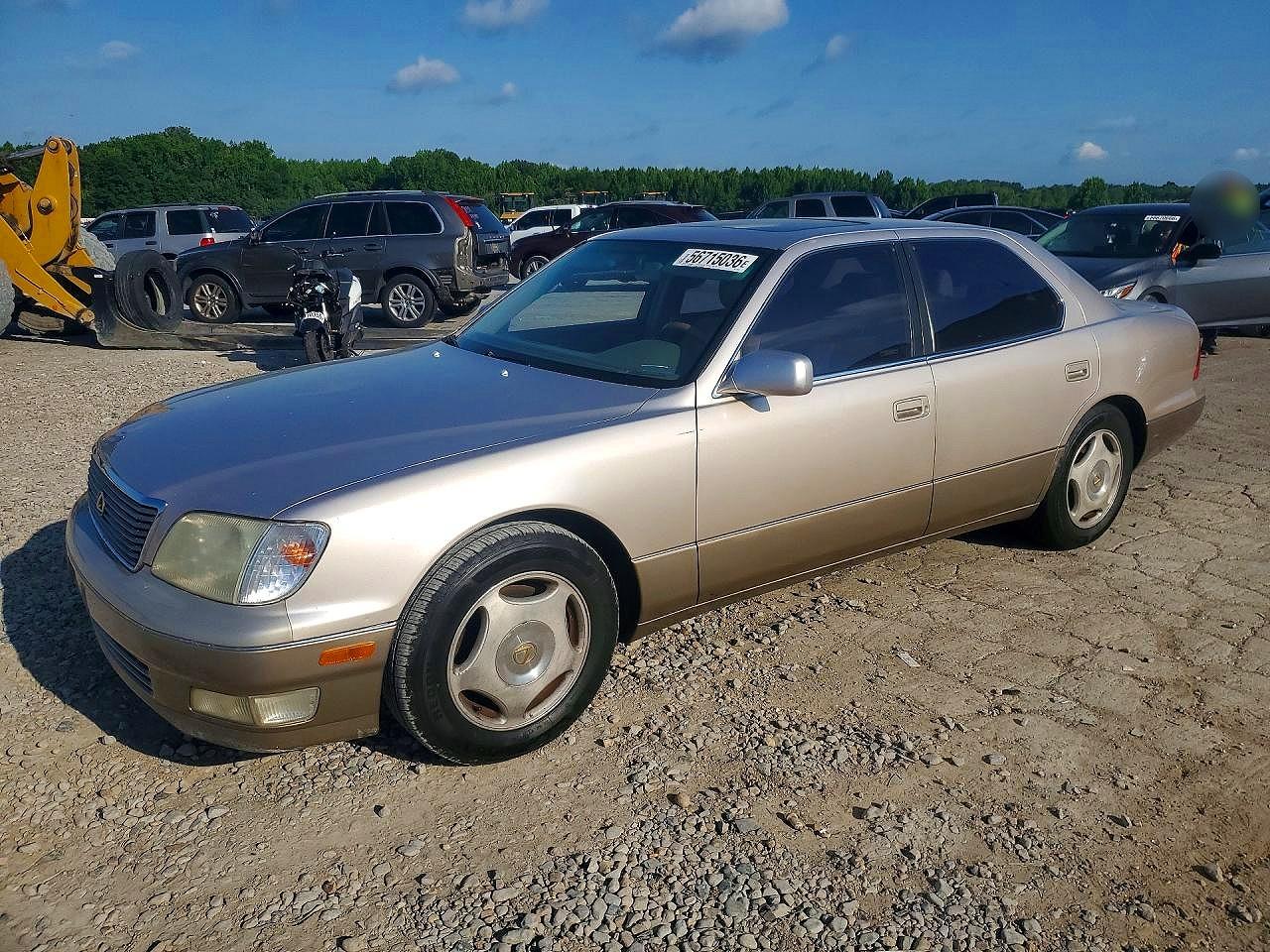 1998 Lexus LS 400, VIN JT8BH28F4W0126987 — Side